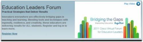 My Take on The Cisco Virtual Forum for Education Leaders